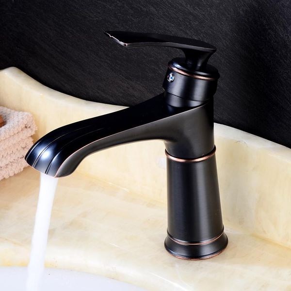 

bathroom sink faucets 2 styles faucet solid brass black basin cold and water mixer single handle square tap