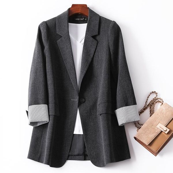 

women blazers 2021 spring autumn casual suits female office small suit woman jacket coats england blazer pr096 women's &, White;black