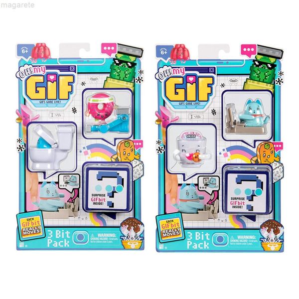 

oh my gif expression bag doll blind box decompression toy