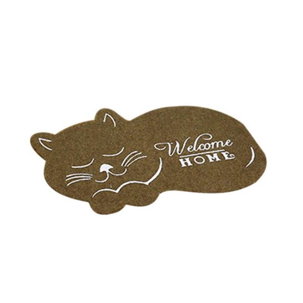 

carpets kitchen carpet animal printed bedroom anti slip indoor floor rug for entrance cat shaped bathroom irregular living room doormat