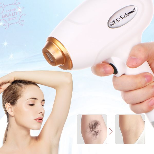 

2021 808nm diode laser painless permanent hair removal skin rejuvenation machine
