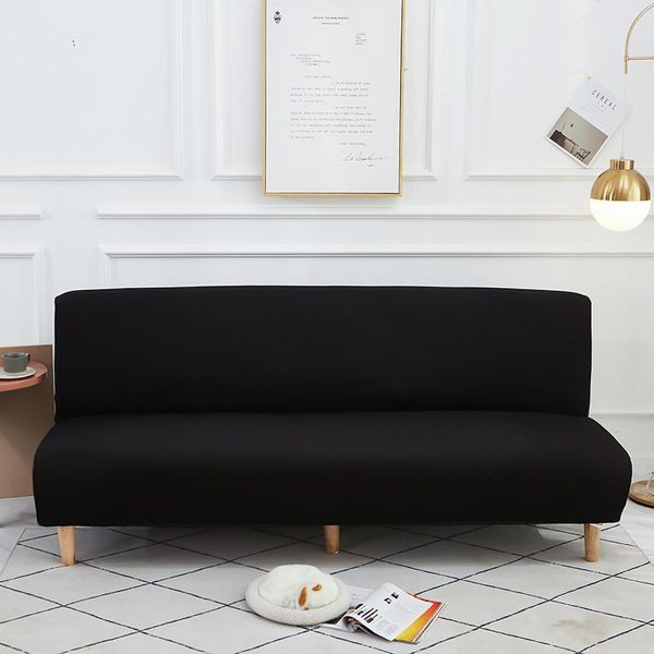 

chair covers universal armless folding sofa bed cover tight wrap solid color colorelastic spandex slipcovers for living room home decor
