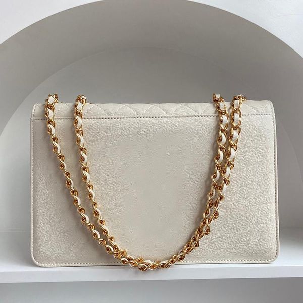 

evening bags 2021 real leather brand trendy women's crossbody streetwear chains large shoulder casual all match female handbags