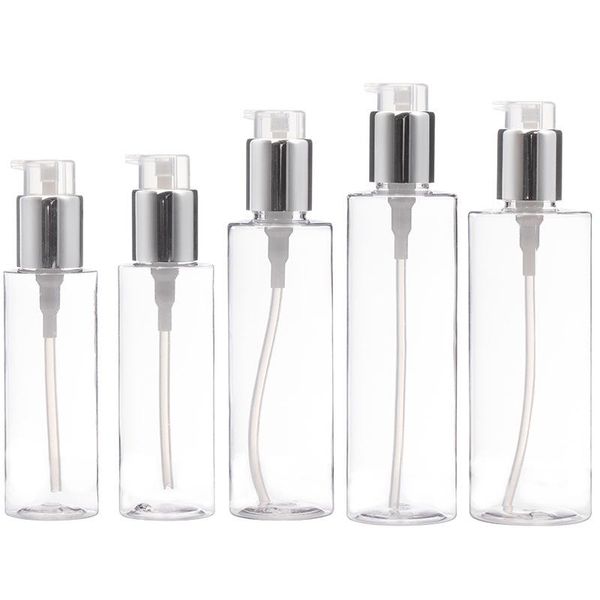 

storage bottles & jars 100/120/150/200/250ml plastic pump lotion transparent bottle dispenser soap foam foaming travel convenient