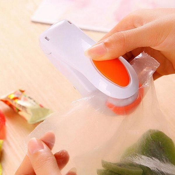 

mini heat sealing machine impulse seal packing plastic bag portable clips