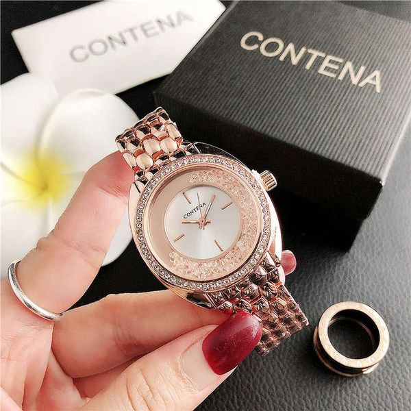 

wristwatches relogio feminino wristwatch diamond designer ladies watch for women quartz watches bracelet clock horloges vrouwen, Slivery;brown