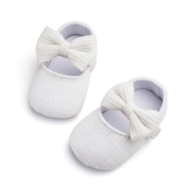

first walkers 0-18m baby girls bow soft bottom princess shoes sneaker born anti-slip prewalker casual boots