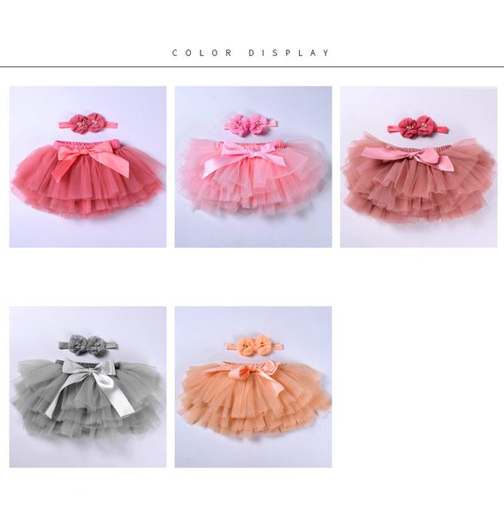 

european and american children's clothing baby pp skirt pants girl's tutu 0-3 years old mesh
