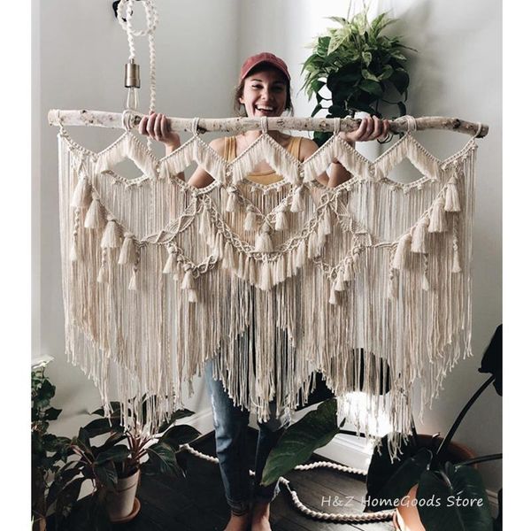 

tapestries tapestry wall hangding geometric art decor bohemian home bedroom background chic handicrafts woven