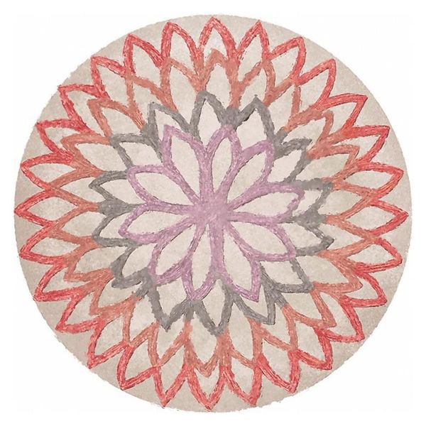 

carpets 2 color of nordic style round rug bedroom decor 60cm carpet home decoration