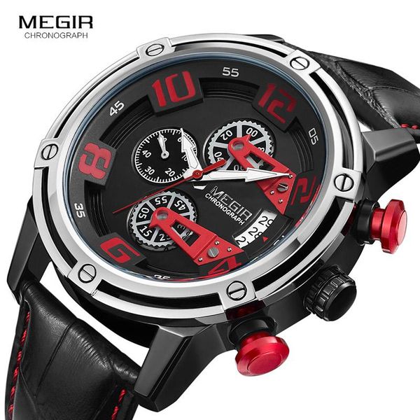 

wristwatches 2021 fashion mens watches naviforce militray sport quartz men watch leather waterproof male relogio masculino, Slivery;brown