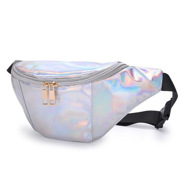 

waist bag laser fashion outdoor sports running multifunctional cash register chest bags
