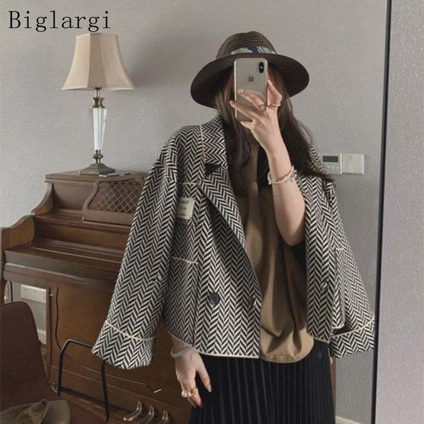 

women's jackets spring autumn tweed jacket women knitted cardigan coat woman korean style black and white ladies coats fringe 2021, Black;brown