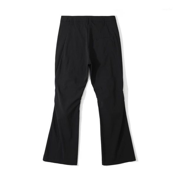 

men's pants fashion loop on waist full leangth for men, Black