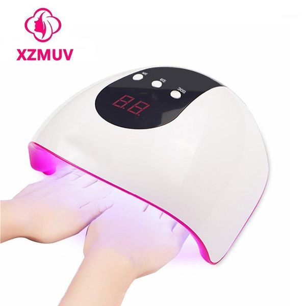 

72w f1 uv led lamp nail dryer for all gels 24 pcs leds polish sun light timer 30s/60s/90s nail1