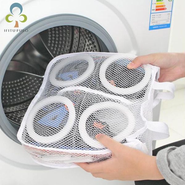 

storage drawers arrival fashion organizer bags mesh laundry shoes dry shoe portable washing wyq