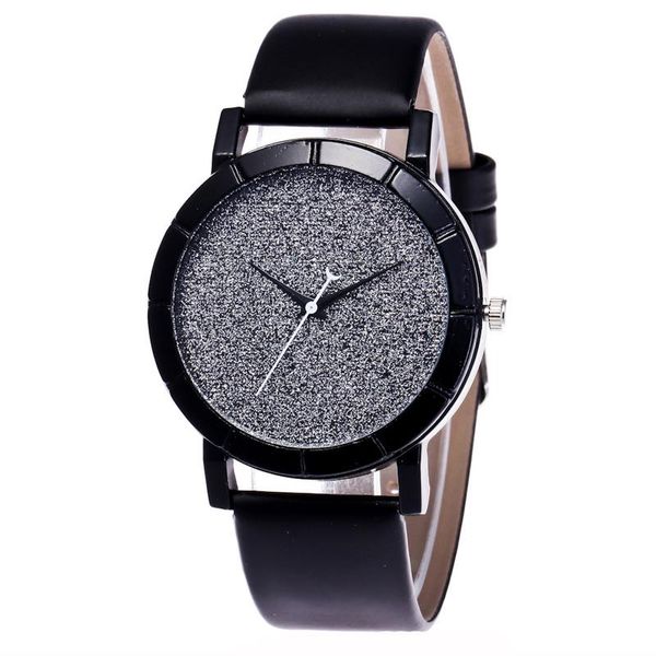 

wristwatches luxury watch women dress bracelet fashion 2021 leisure time faux leather analog simple clock dial wrist, Slivery;brown