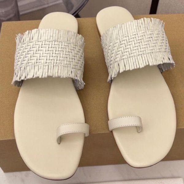 

sandals casual flat brand design leather women shoes slip-on female elegant, Black