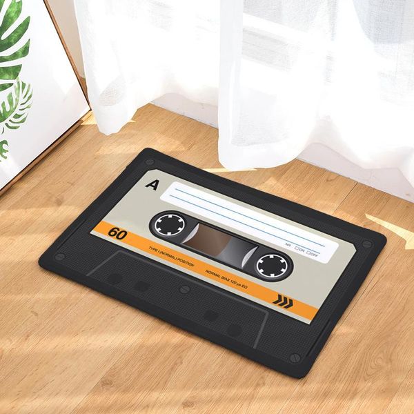 

bath mats tape non-slip digital 40*60cm printing floor mat absorbent retro flannel door toilet bathroom anti-slip