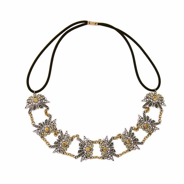 

hair clips & barrettes unique design colorful crystal hairwear for women accessories jewelry trending headbands party, Golden;silver