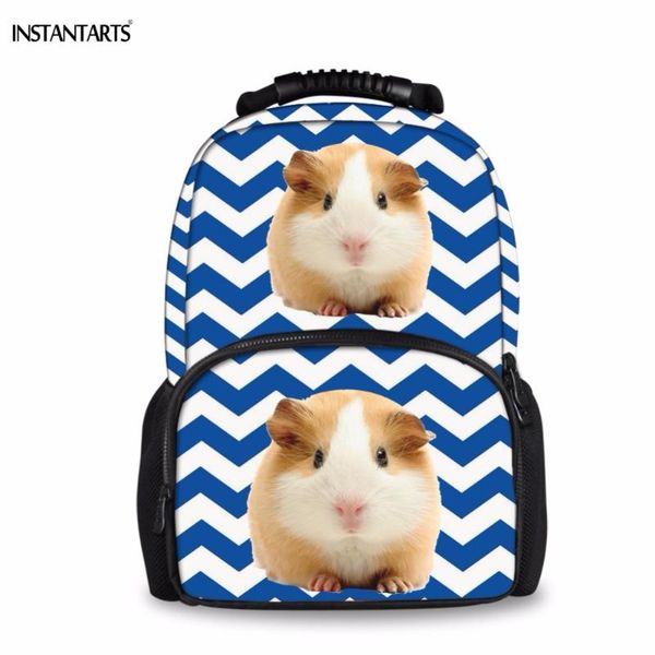 

backpack instantarts kawaii 3d animal guinea pig print backpacks for women casual large college students rucksacks lapdaypacks