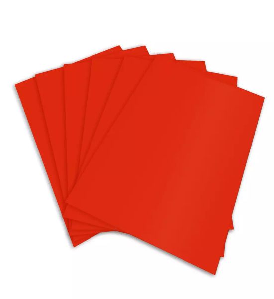 

Red Vinyl Transfer Iron On Heat Press A4 Sheets 4 Fabric, Clothing & t shirts, White;black