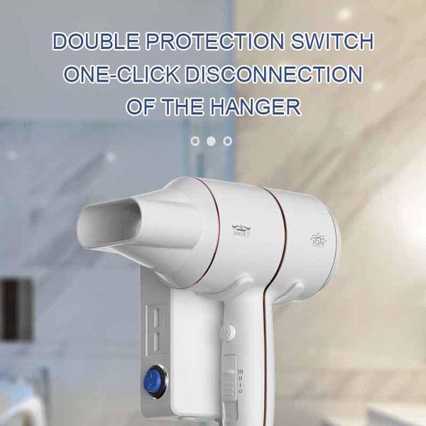 

anion hair dryer /cold wind blow electric wall mount hairdryers el bathroom skin hanging brush air blower brushes