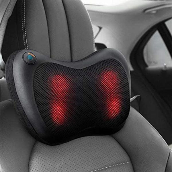 

electric massagers lumbar vertebra massage cushion spine massager cervical easy for shoulder and waist home office car use
