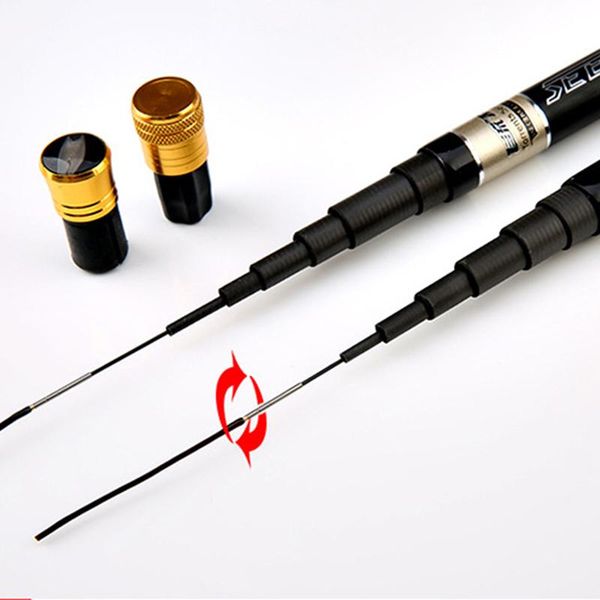 

boat fishing rods ultra-light seeker rod carbon fiber rockies pole hand sea dual uses 3.6/4.5/5.4/6.3/7.2m ha