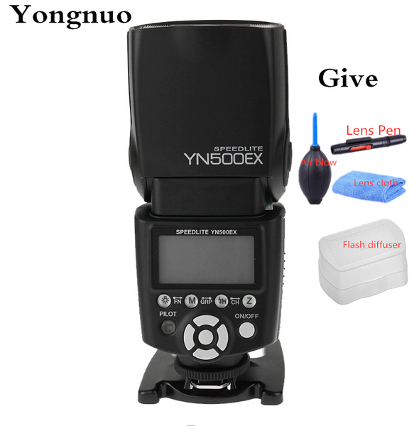 

yongnuo yn-500ex yn500ex high-speed sync hss flash speedlite speedlight for 400d 450d 500d 550d 600d 650d flashes