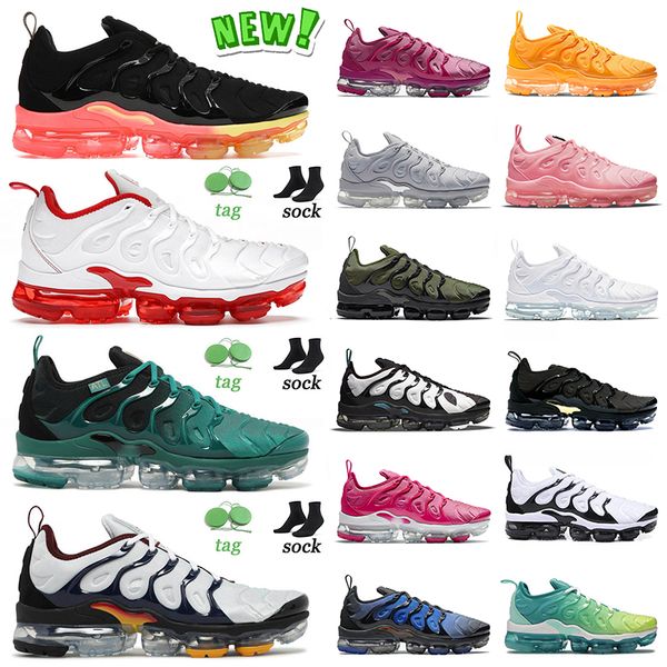 

r tn plus running shoes tuned sneakers mens women fresh cherry atlanta platinum midnight navy magenta university gold cool grey bubblegum tr