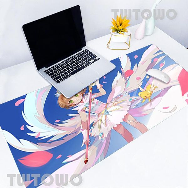 

mouse pads & wrist rests anime cardcaptor saku pad mat large mousepad deskkeyboard natural rubber carpet
