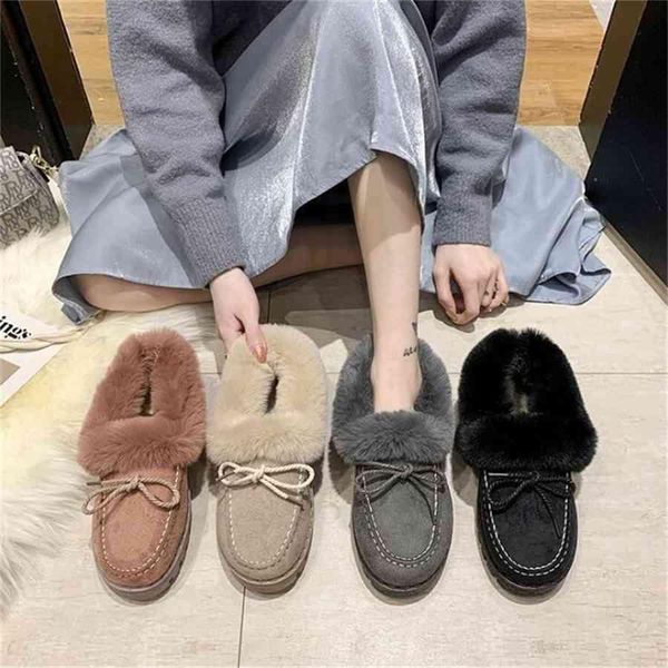 

winter women boots ladies female brand fashion designer luxury flat platform ankle fur boots shoes woman snow boots for womenwhqfc, Black