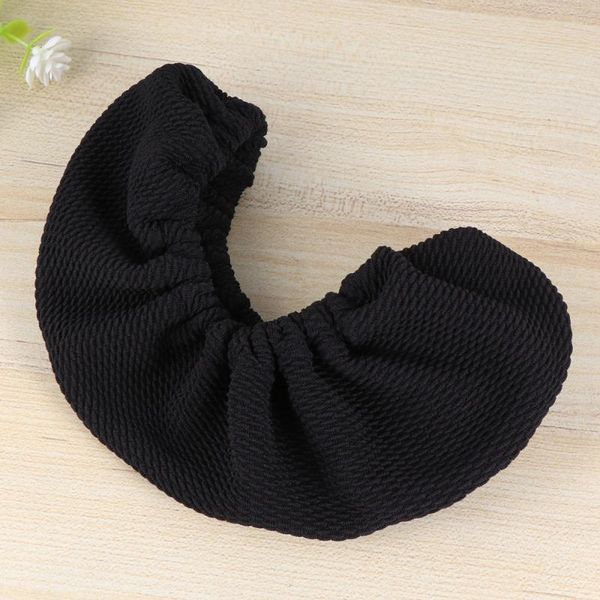 

2pcs thickened office computer chair armrest protect cover elastic band arm rest sleeves (black) covers