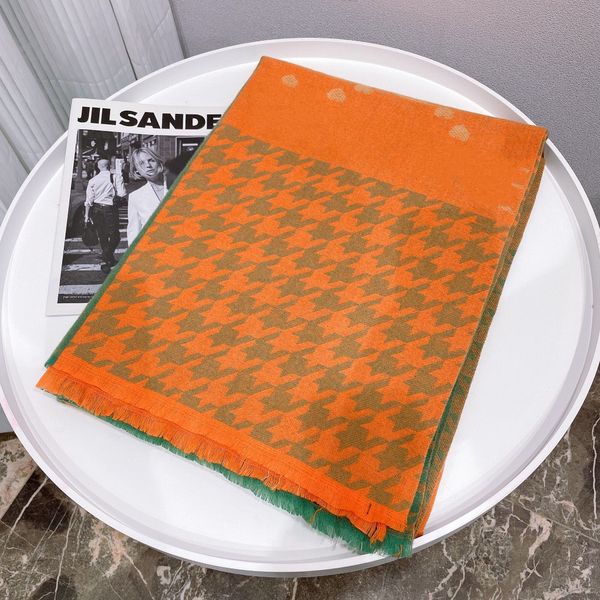 

21 autumn and winter fashion temperament lady scarf, high-end quality casual temperament versatile exquisite jacquard warm cap size 180*70cm, Blue;gray