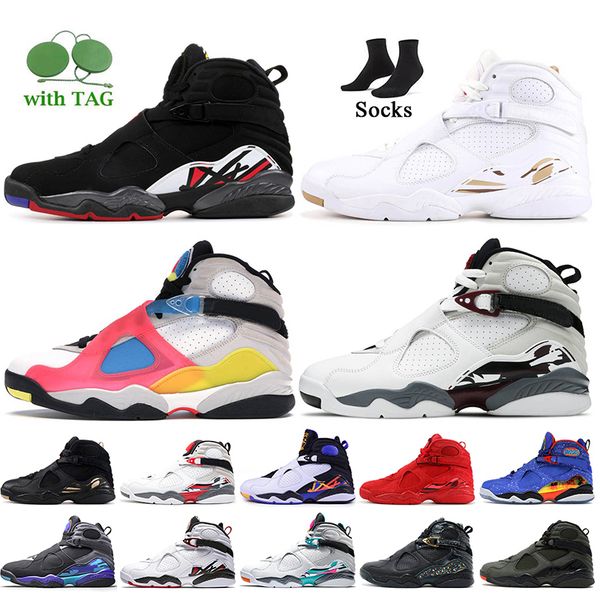 

mens basketball shoes jumpman 8s 8 burgundy playoff ovo white multicolor pinksicle chrome south beach three peat quai 54 trainers arctic pin