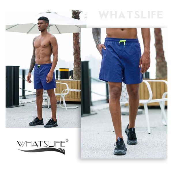

mens running shorts beach casual sports quick dry outdoor men's, White;black