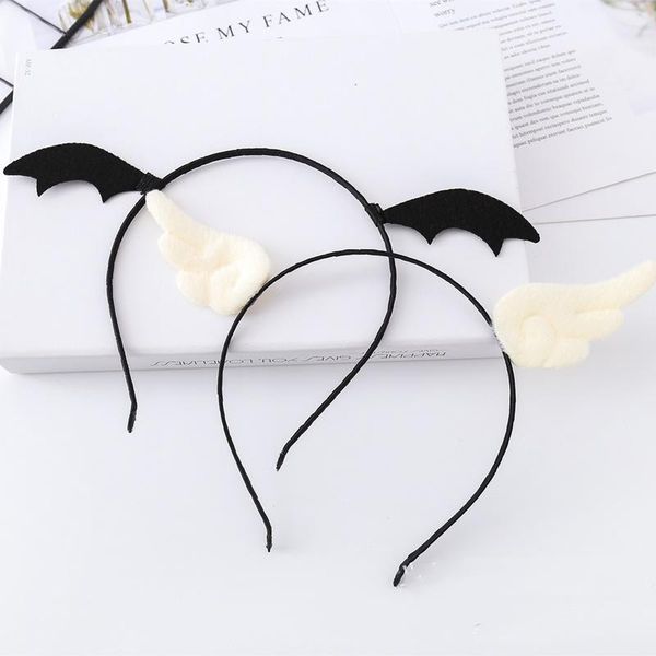 

cute hair accessories hairband girl angel imp wing hoop halloween headband