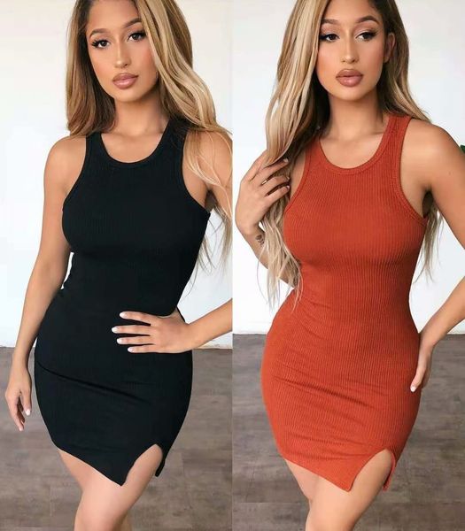 

casual dresses women knitted dress summer autumn mini slim elastic suspender party club lady streetwear, Black;gray