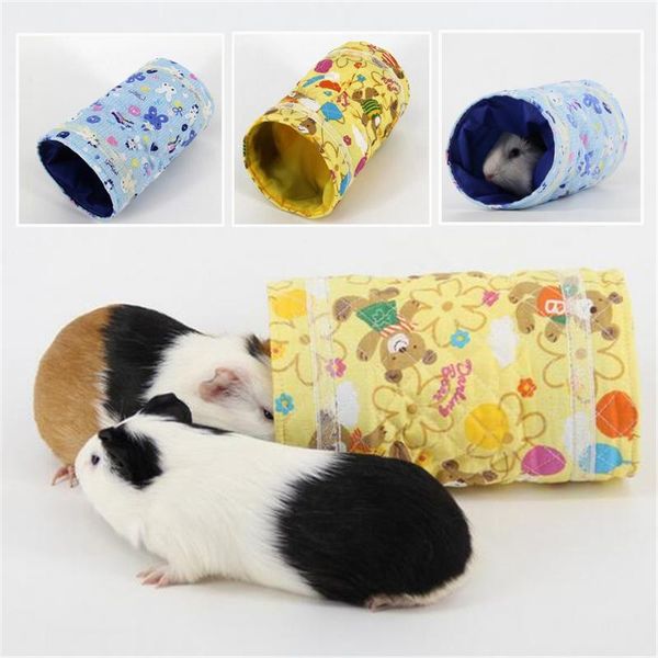 

small animal supplies single channel chinchilla hamster tunnel warm toy guinea pig tube cage house cloth