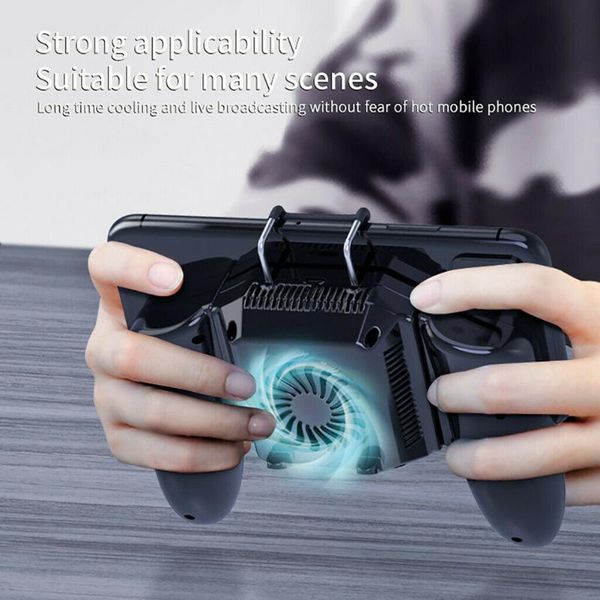 

cell phone mounts & holders cooler game controller semiconductor combo silent fan portable detachable puo88