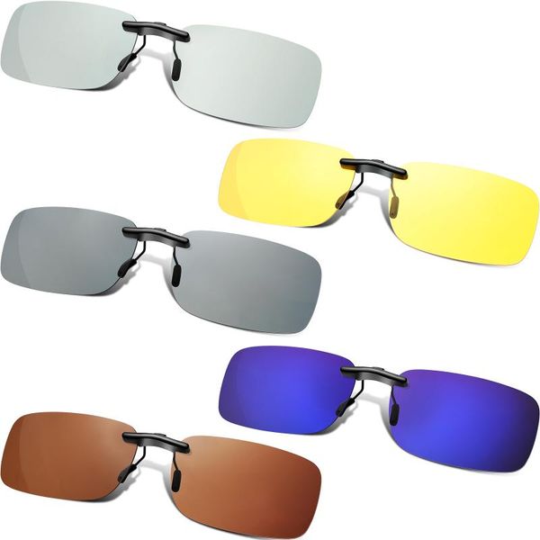 

outdoor eyewear polarized clip on sunglasses rimless rectangle lightweight eyeglasses for prescription myopia eyegl
