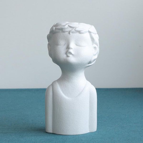 

vases vase living room decorations flower crafts personality ceramics ceramic body art creative white ornaments