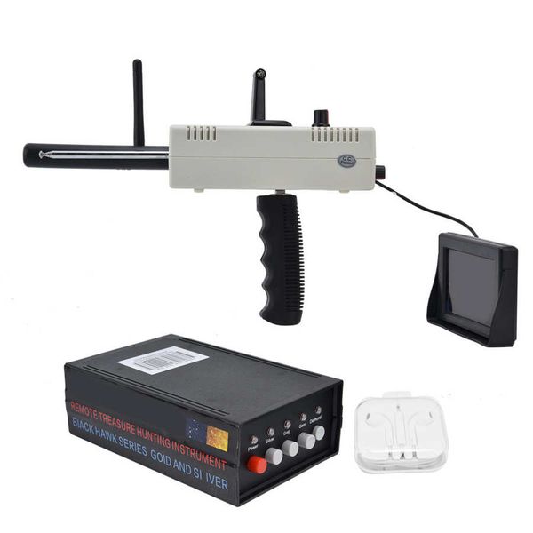 

white display screen large depth range remote positioning metal detector outdoor gold, silver and copper mine scanning searcher