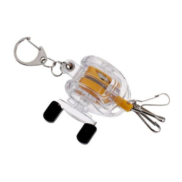 

key chain zinger fishing retractor baitcasting reel ring accessories