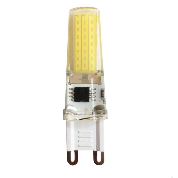 

bulbs g4 g8 g9 e12 e14 cob ac110v ac220v 9w led dimmable lamps replace halogen for chandelier crystal light bulb 5pcs/lot