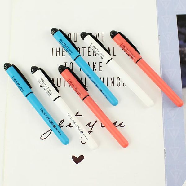 

gel pens neutral pen contracted and pure fresh red-blue-black ball 0.5 mm