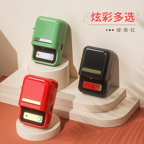 

printers jingchen b21 thermal label printer handheld small commodity supermarket bar code qr machine english version