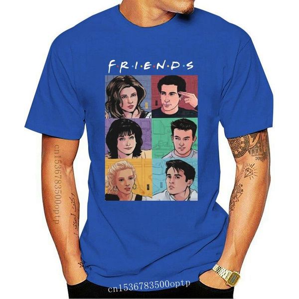 

men's t-shirts friends joey rachel phoebe chandler monica ross black men s-6xl t shirt tee, White;black