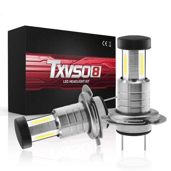

car headlights 2pc h7 led headlight bulbs auto motorcycle 110w 26000lm accessories dc9v-32v 6000k lights